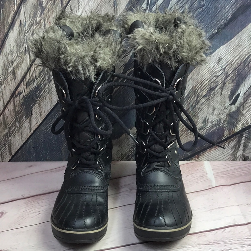 🌸Sorel Black Tofino Quilted Tall Boot🌸